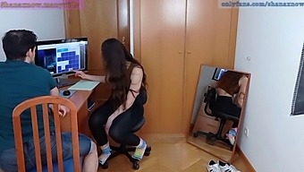 Blackmailed Teen Gives Blowjob And Swallows Cum In Homemade Video