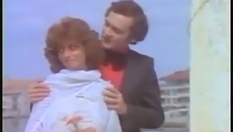Turkish Couple Kisses And Plays With Boobs