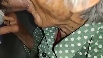 Elderly Chinese Woman Engages In Sexual Activity