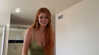 A Babe With Big Tits And A Redhead Gets A Big Dick In High Definition
