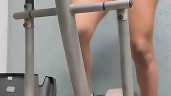 Allenamento Audace: Guarda L'Incredibile Determinazione Di Questa Donna In Palestra.