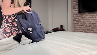 Stepmom And Stepson'S Hotel Room Escapade Captured In Hd