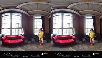 Marbellaq And Stasyqvr Star In A Steamy Virtual Reality Porn Experience With Boots And Blonde Hair