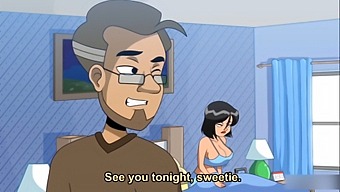 Cartoon Sex: Curious Mom Watches Stepson Masturbate And Offers Assistance