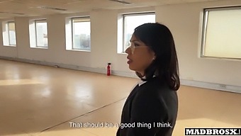 Real Estate Agent Gets Fucked On Property Visit For Sales Pitch