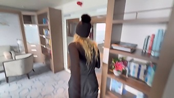 Young Beauty Gets A Ride On A Cruise And Enjoys A Hot Blowjob And A Hot Scene.